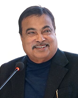 Nitin Gadkari portrait