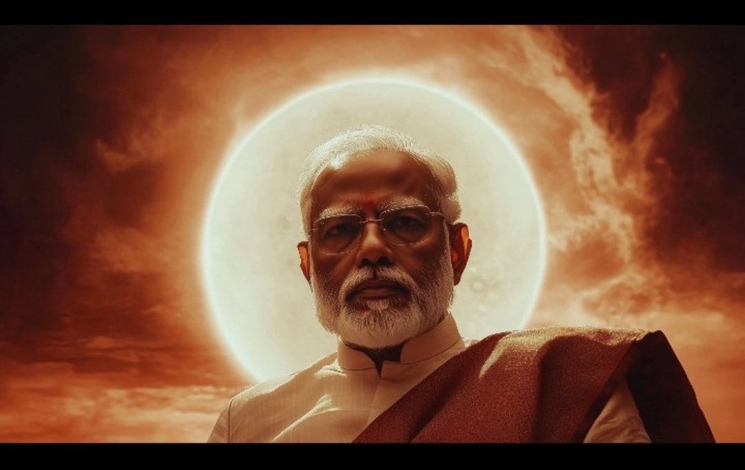 Playful stylized portrait illustration for the Modi archive homepage